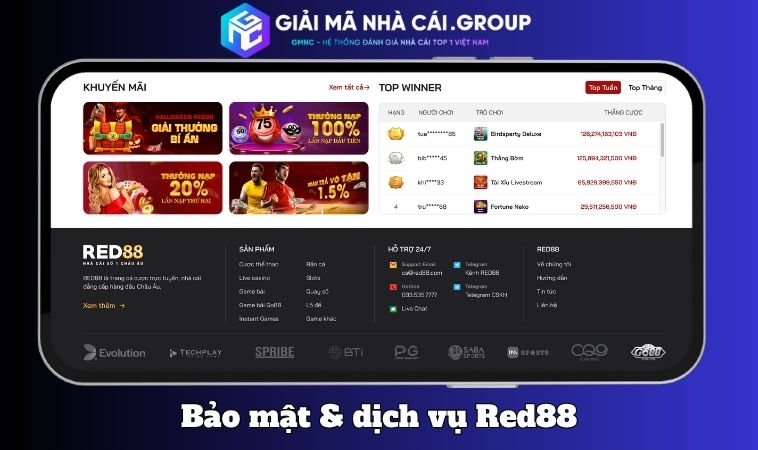 Bảo mật và dịch vụ khách hàng