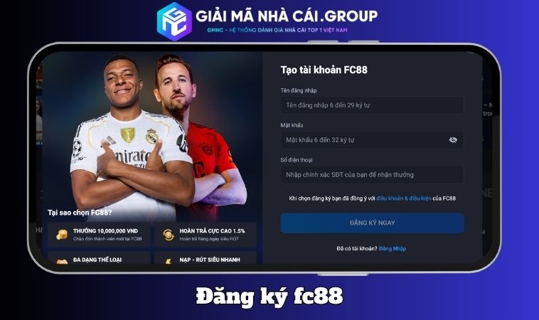 Đăng ký và xác minh tài khoản