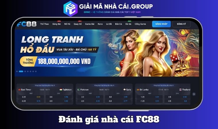 Danh Gia Nha Cai FC88 Top Bet Chau Au Chinh Phuc Thi Truong Viet Nam