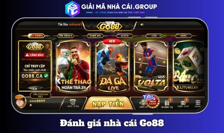 Đánh Giá Nhà Cái Go88 – Góc Nhìn Nghiêm Túc Về Cổng Game Top #1