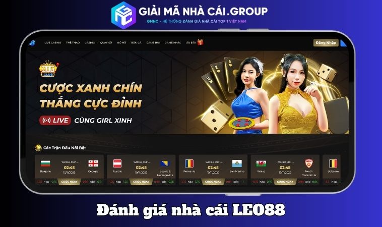 Danh Gia Nha Cai LEO88 Cong Ca Cuoc The Thao Uy Tin