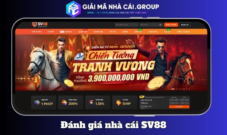 Đánh Giá Nhà Cái SV88 – Cổng Game Đáng Chơi Nhất 2025