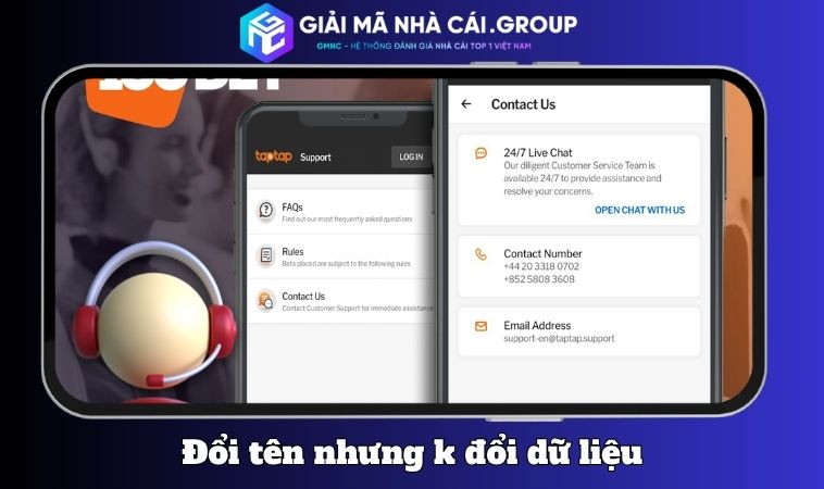 Điều gì vẫn được giữ nguyên sau khi đổi tên?