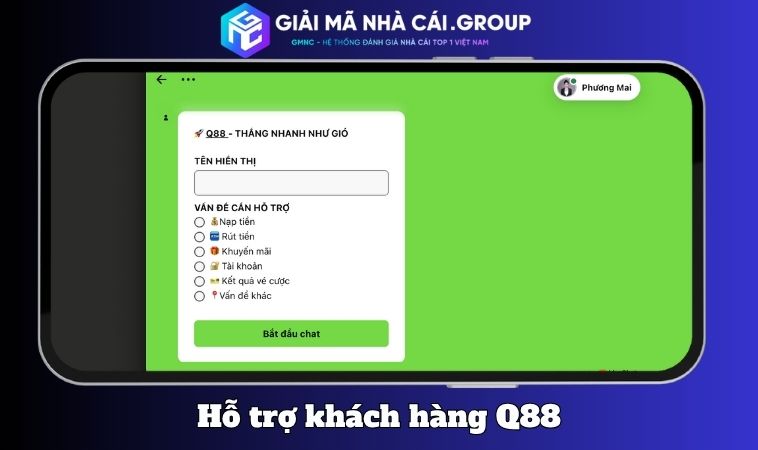 Hỗ trợ khách hàng luôn có người đồng hành
