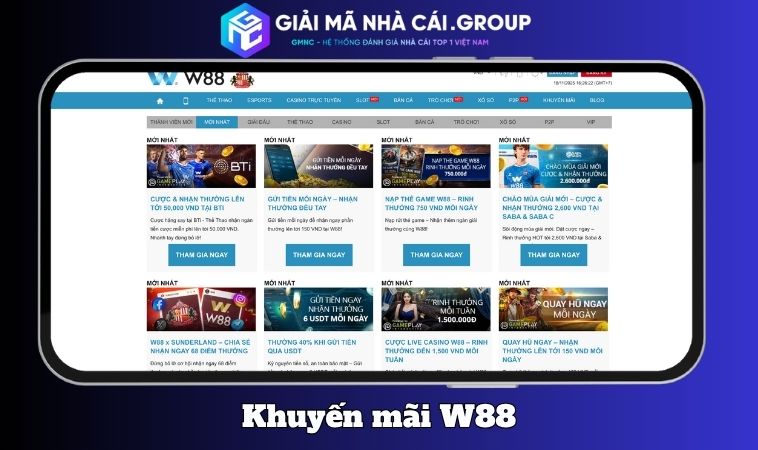 Khuyến Mãi W88 – Nhận Diện Nhanh, Tận Dụng Đúng Cách