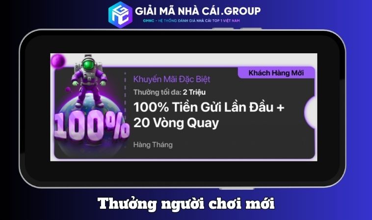 Thưởng cho người chơi mới