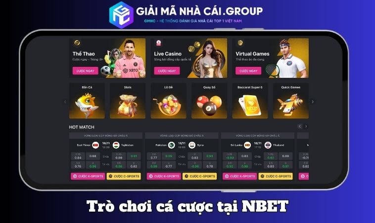 Trải nghiệm cá cược & trò chơi – Hấp dẫn và đa dạng