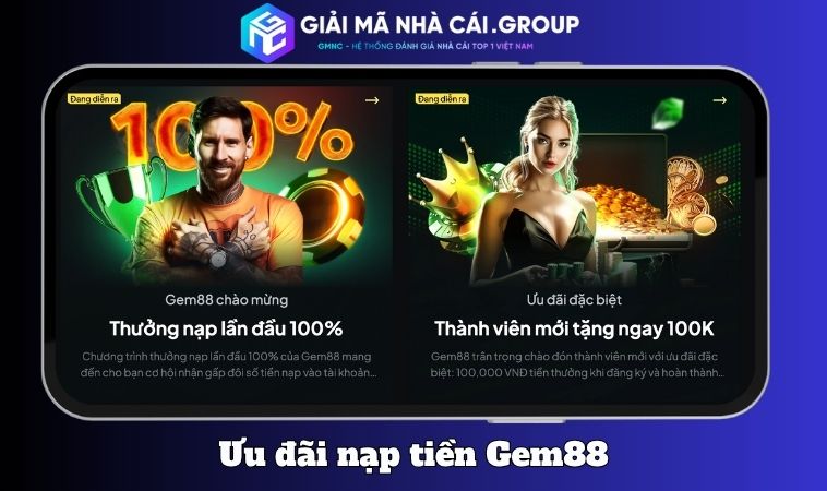 Ưu đãi nạp – Tặng lớn cho người mới và hội viên trung thành