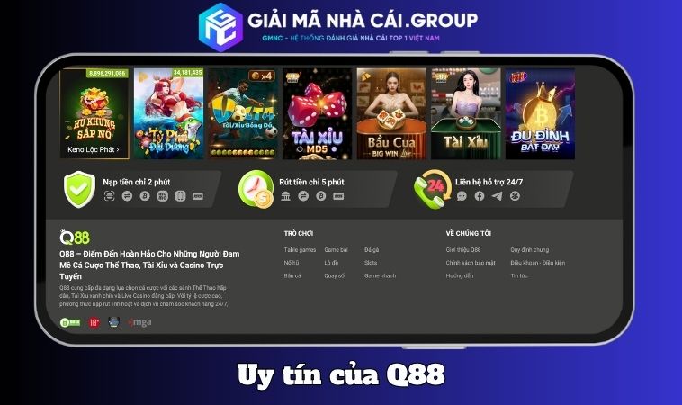 Uy tín được chứng thực qua pháp lý và minh bạch vận hành